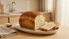 Chleb ziemniaczany na drożdżach – miękki, wilgotny i długo świeży (krok po kroku)