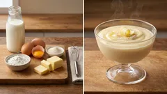 Domowy budyń waniliowy na żółtkach – aksamitny, bez grudek i bez proszku