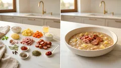 Zupa fasolowa z wędzonką: gęsta, rozgrzewająca i naprawdę sycąca