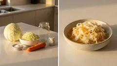 Domowa kapusta kiszona krok po kroku – chrupiąca, kwaśna i zawsze pod sokiem