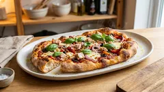 Chrupiąca pinsa z tuńczykiem i czerwoną cebulą – szybki przepis jak z pizzerii