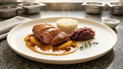 Kaczka w sosie pomarańczowym z miodem i rodzynkami – odświętnie, a prosto