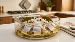 Śledzie w oleju z cebulą – klasyk, który najlepiej smakuje po 24 godzinach