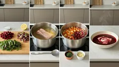 Botwinka jak u babci: zupa z młodych buraków z koperkiem i cytryną