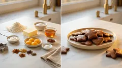 Pierniczki miodowo-korzenne, które łatwo wałkować — ciasto chłodzone przez noc