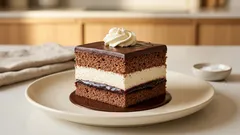 Wuzetka jak z cukierni: wilgotny biszkopt, powidła i lekka śmietanka krok po kroku