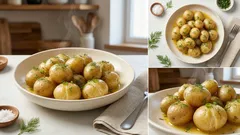 Młode ziemniaki z koperkiem i masłem – prosty trik, żeby były kremowe i w całości