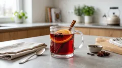 Grzaniec jak z jarmarku: proste grzane wino z pomarańczą i przyprawami