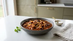 Bigos wegański z granulatem sojowym – treściwy, aromatyczny i łatwy do odgrzewania