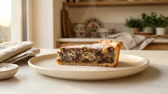 Tarta makowa z twarogiem i gorzką czekoladą – wilgotna, a spód zawsze kruchy