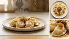 Pierogi z kapustą i grzybami: przepis na cienkie ciasto i farsz, który nie wychodzi bokiem