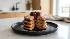 Placuszki piernikowe ze skyrem: puszyste i gotowe w kilkanaście minut