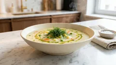 Kremowa zupa koperkowa bez zagęstników – koperek dodaj na końcu