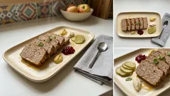 Domowy pasztet polski z łopatki, wołowiny i wątróbki – sprężysty i łatwy do krojenia